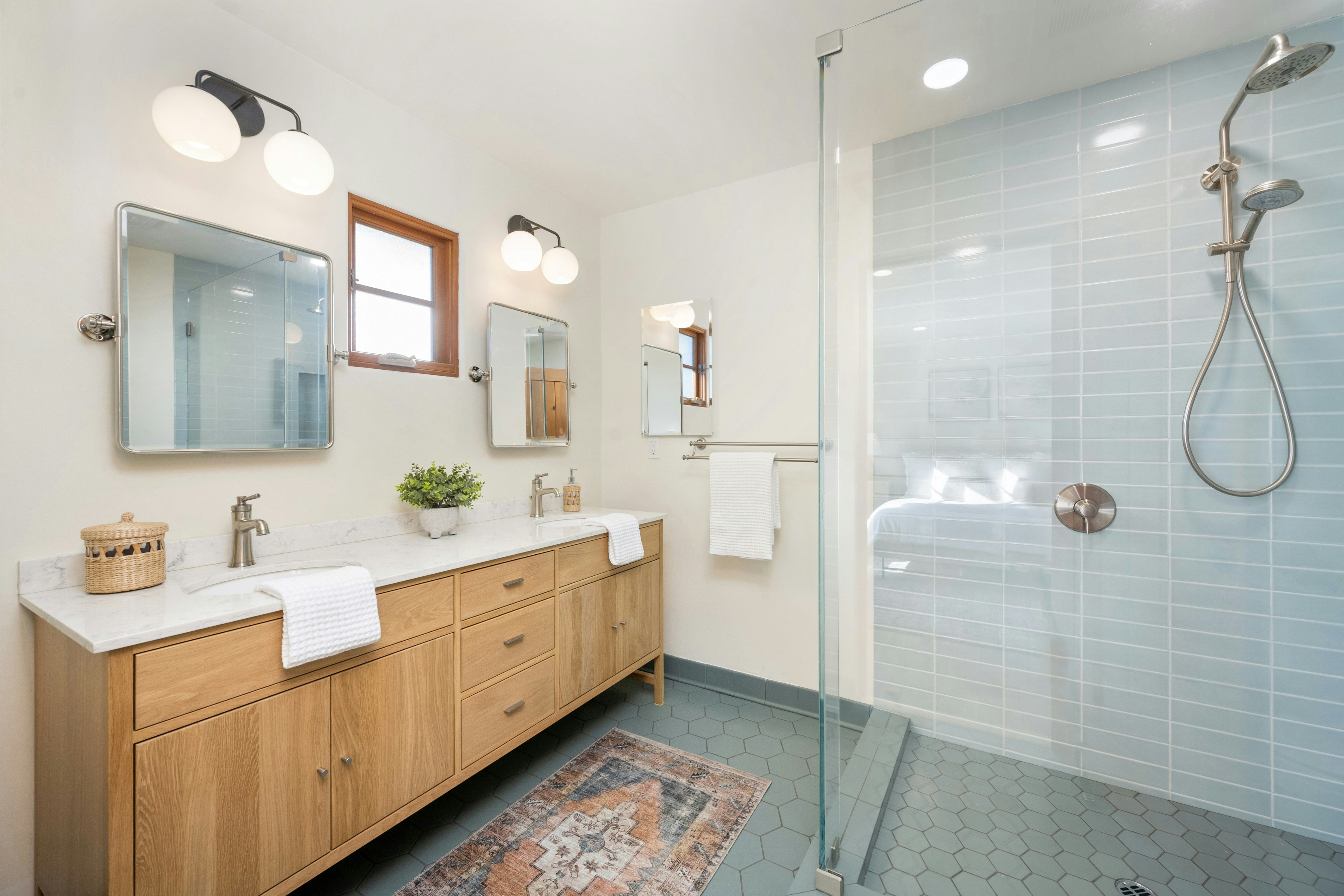 Full bathroom renovation on Long Island