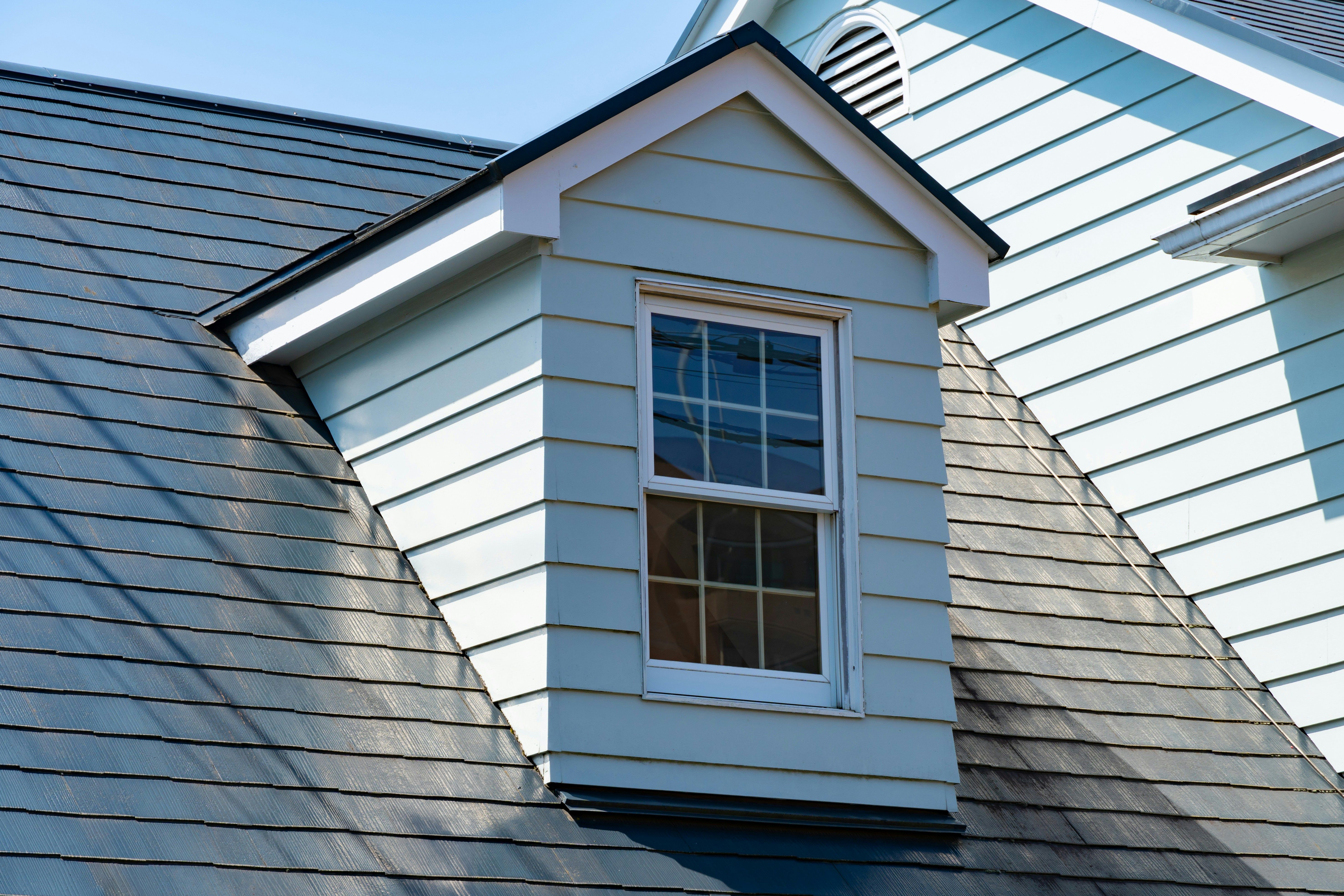 New dormer addition on a Long Island home roofline